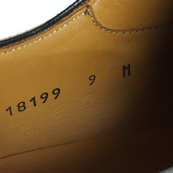 Magnanni Men's Gerard US9M Gray Leather Medallion Toe Oxfords Derby Shoes - Picture 12 of 16